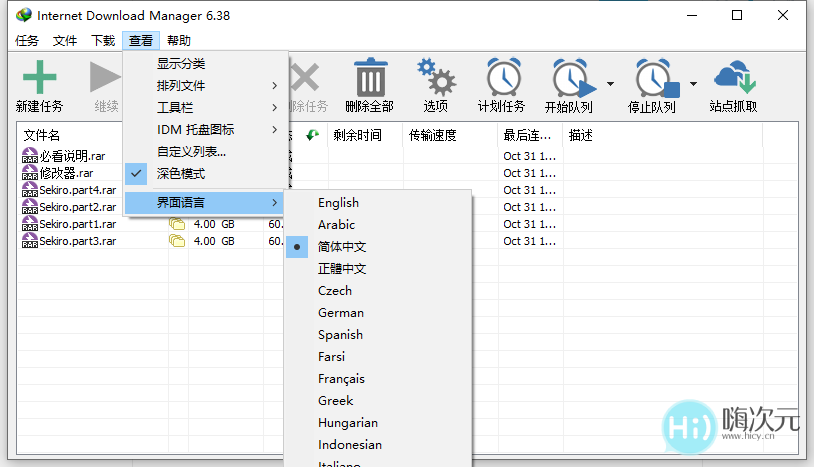 最新版idm下载神器 v6.38.7 完美绿色注册版