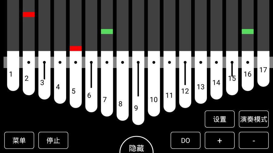 随身拇指琴这是一款简洁的拇指琴模拟器