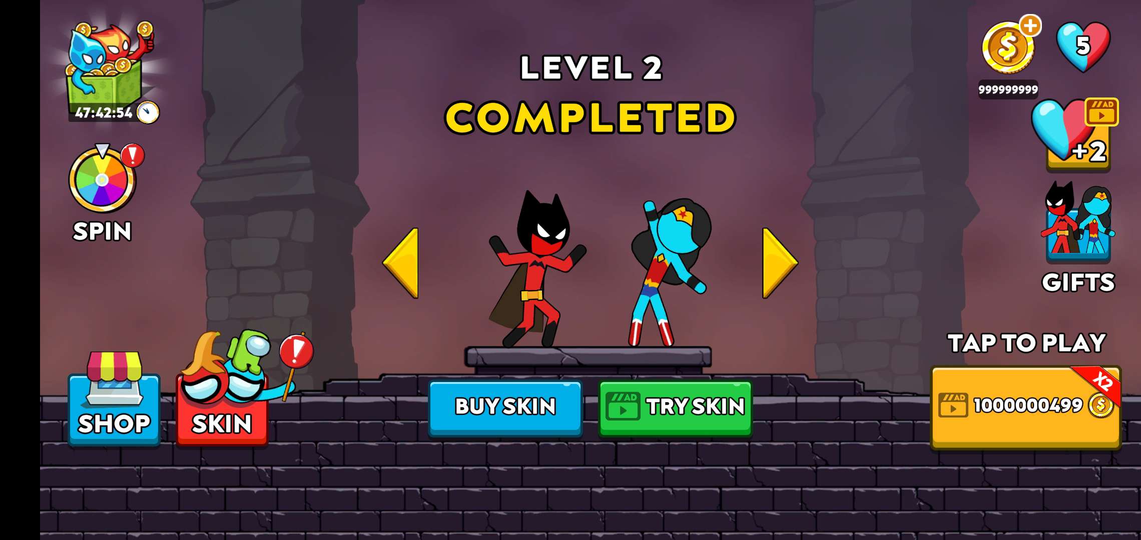 红蓝火柴人 v1.9.5-1 红蓝火柴人 v1.9.5