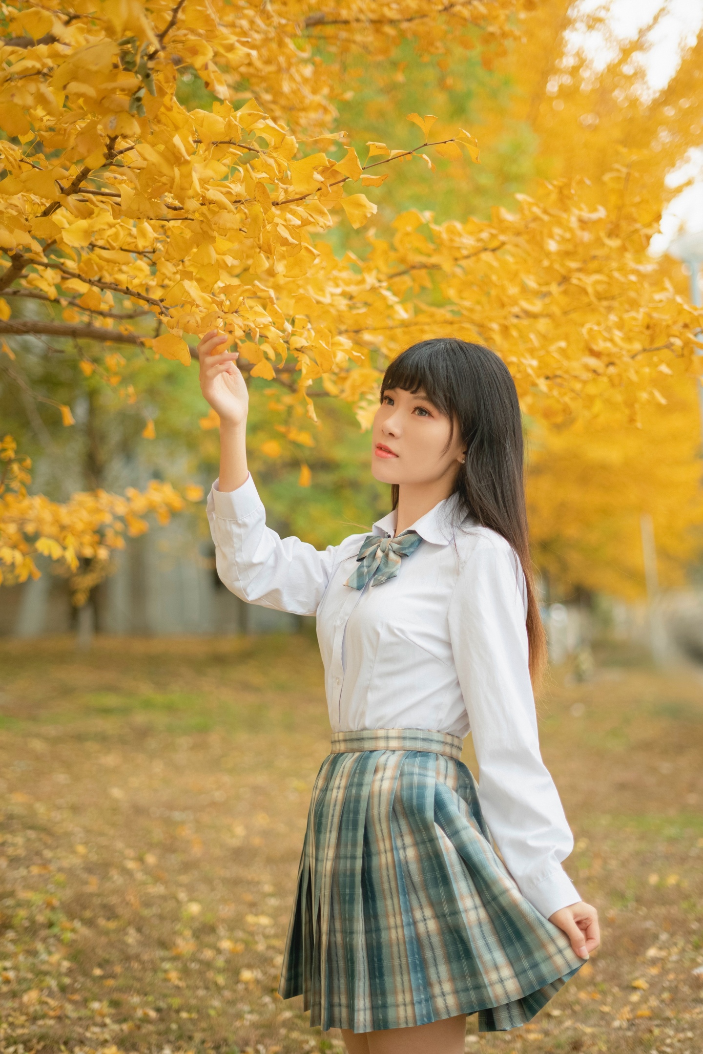 【cosplay】jk私影，秋日阳光的温暖和你的甜会一直延续到冬日哦~