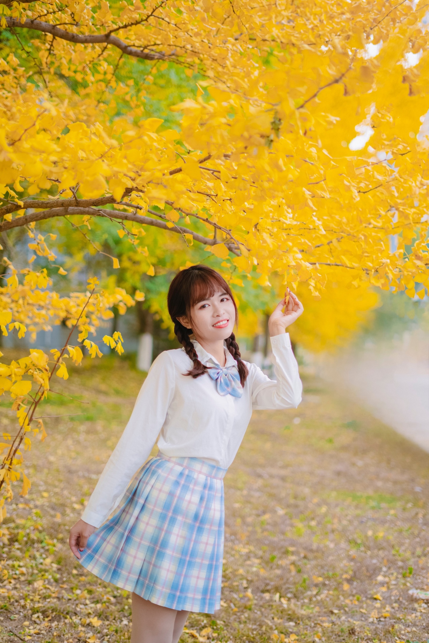 【cosplay】jk私影，秋日阳光的温暖和你的甜会一直延续到冬日哦~