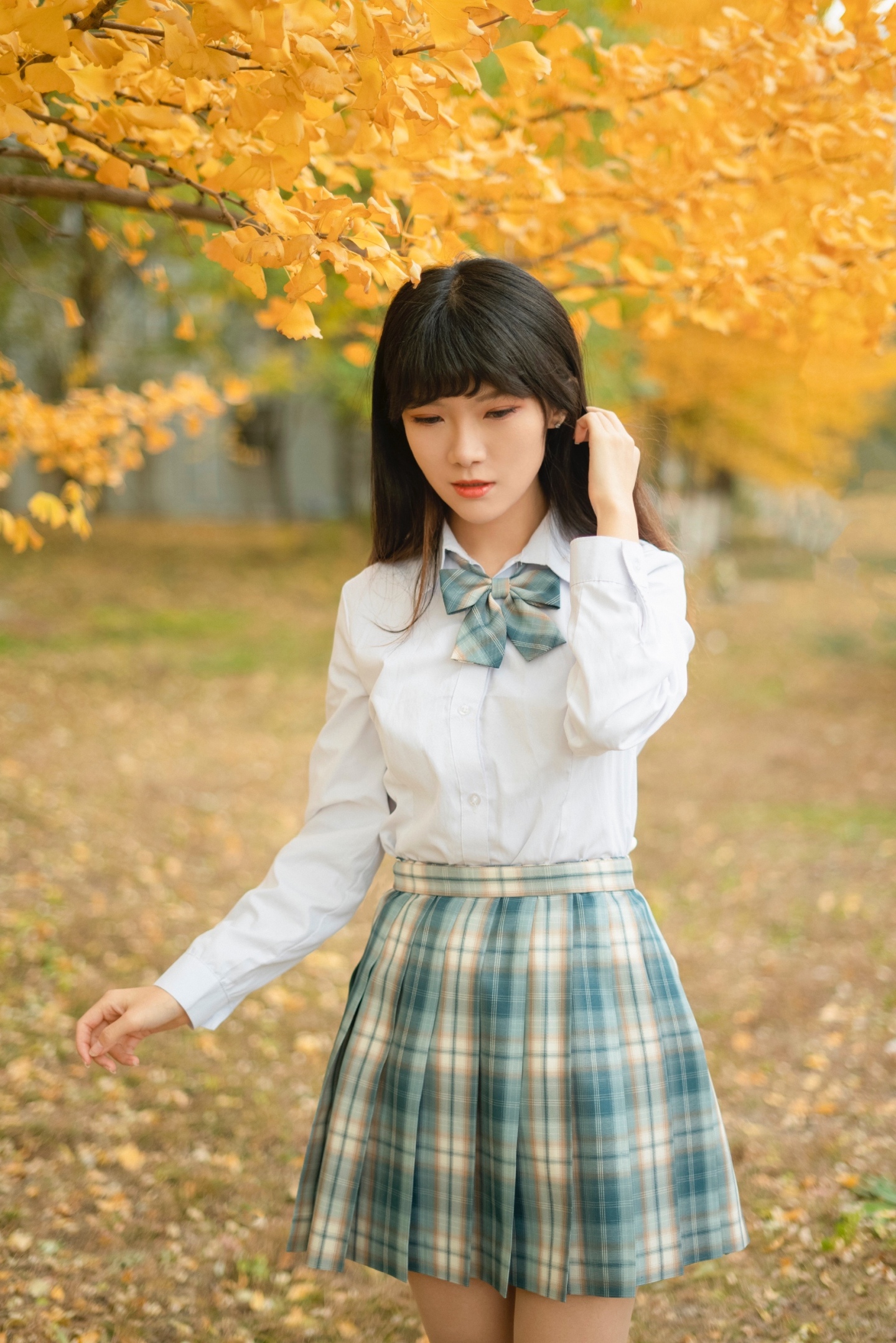 【cosplay】jk私影，秋日阳光的温暖和你的甜会一直延续到冬日哦~