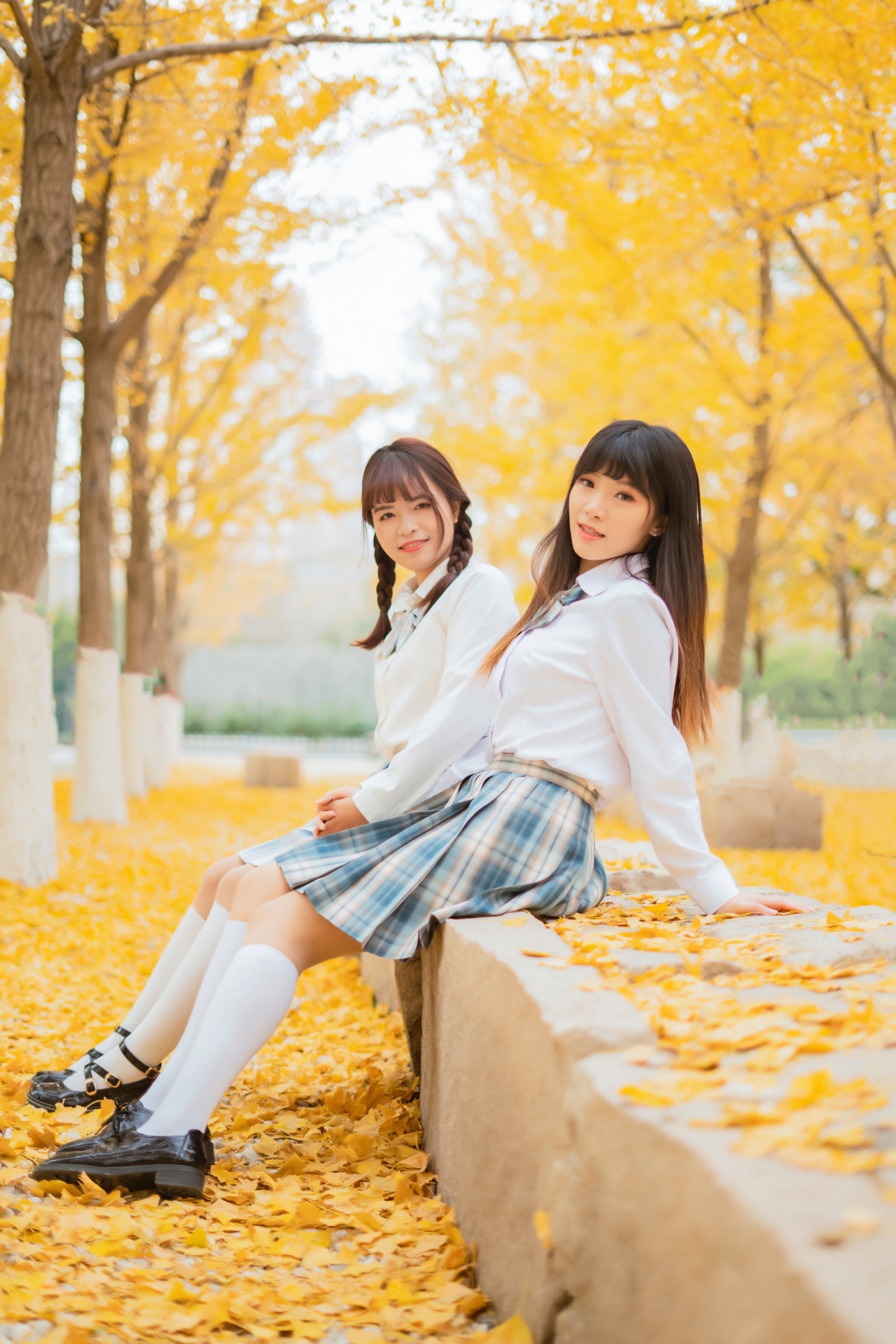 【cosplay】jk私影，秋日阳光的温暖和你的甜会一直延续到冬日哦~