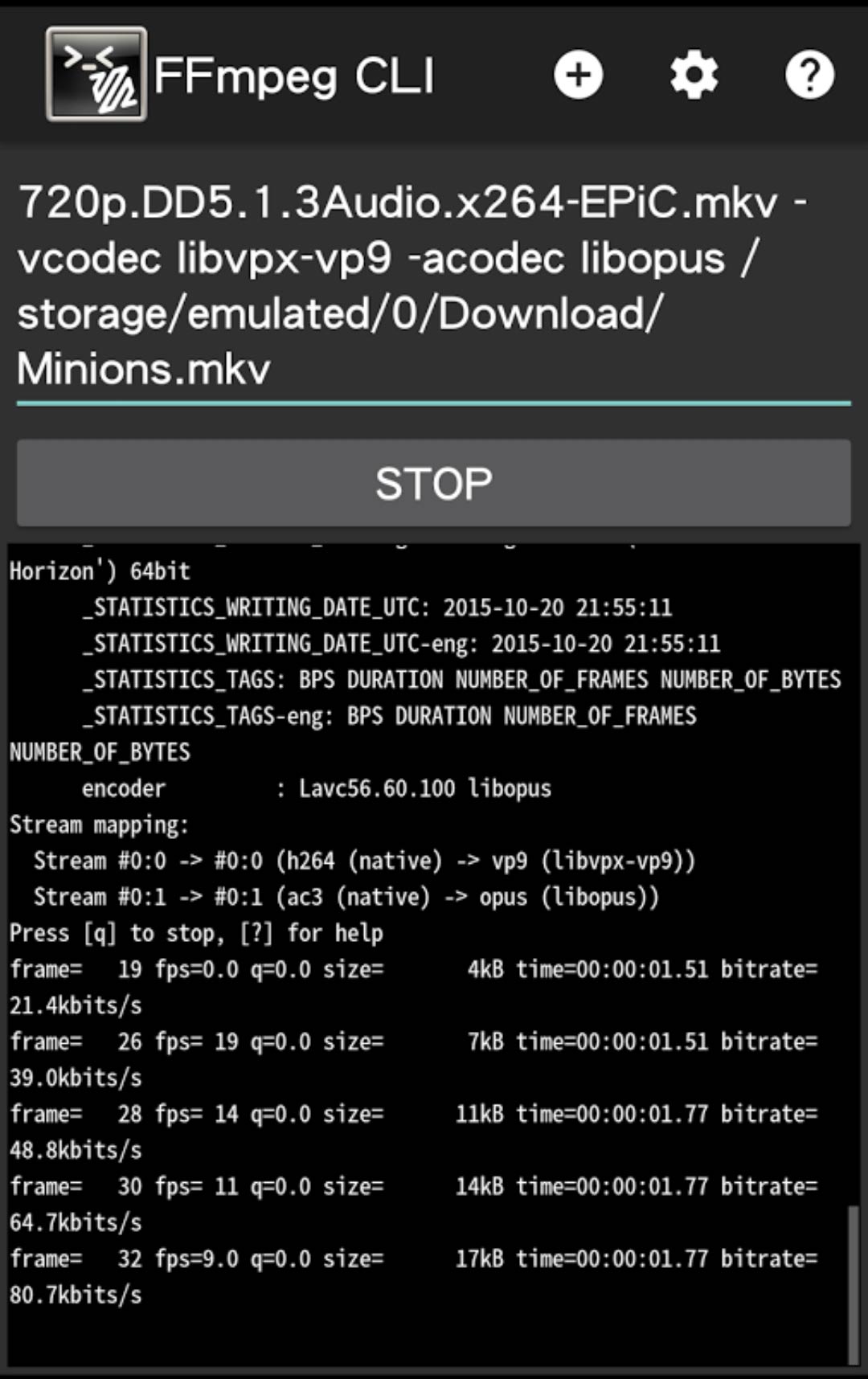 FFFmpeg 命令列 v1.6.1Beta-2 FFFmpeg 命令列 v1.6.1Beta