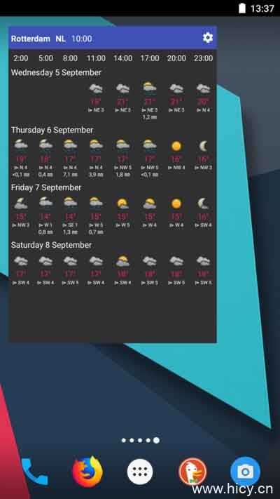 天气小部件 v1.5.1-2 天气小部件 v1.5.1
