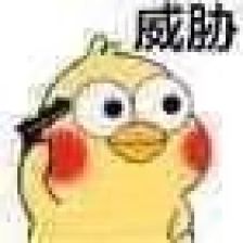 贱萌小黄鸡系列表情包30张-31 贱萌小黄鸡系列表情包30张