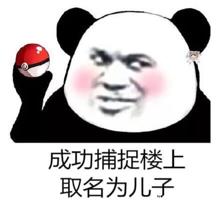 精灵球成功捕捉楼上系列表情包