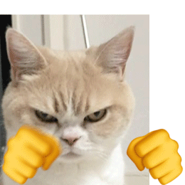 各种打拳动图系列表情包