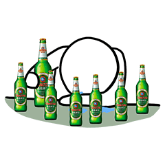 一个人独自流泪喝酒喝可乐系列表情包