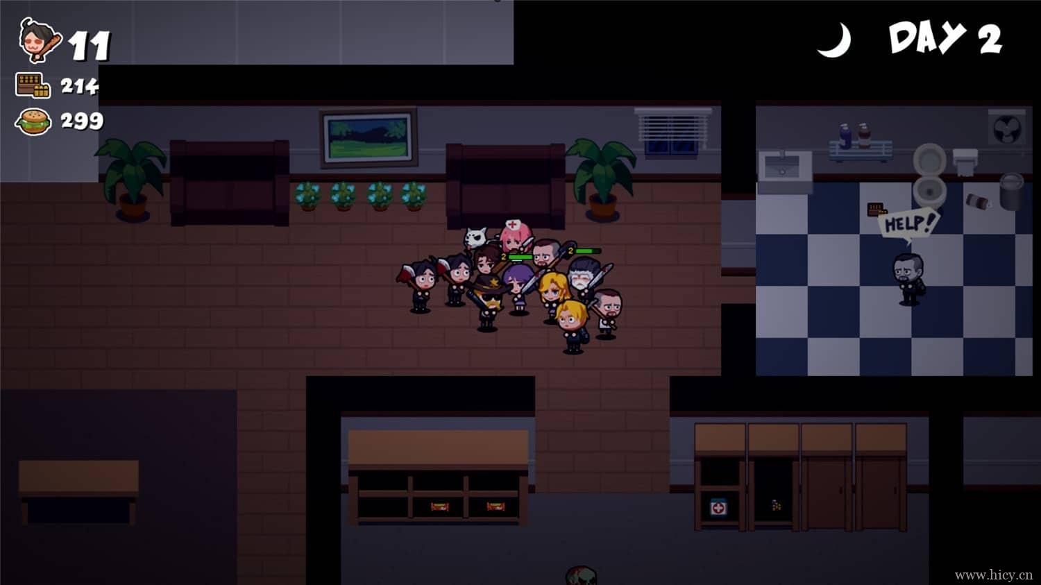 跑!僵尸的食物们!