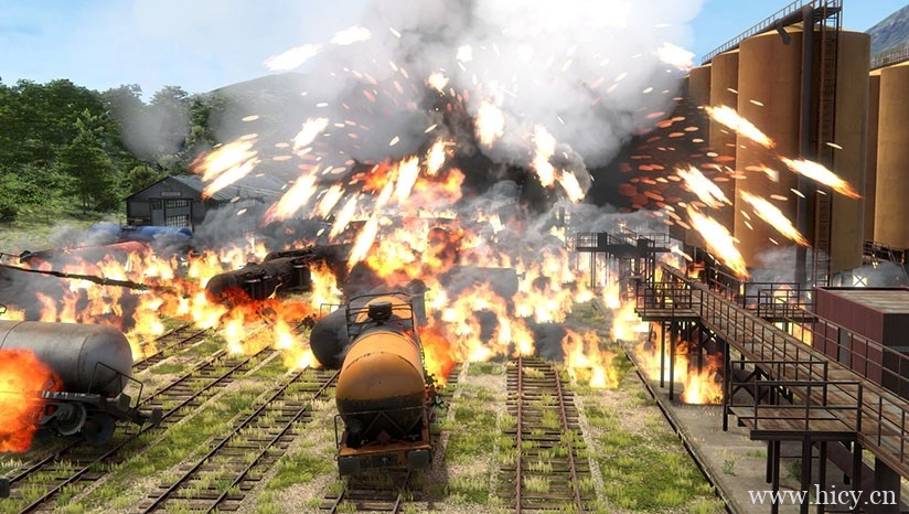 《脱轨的山谷》英文免安装