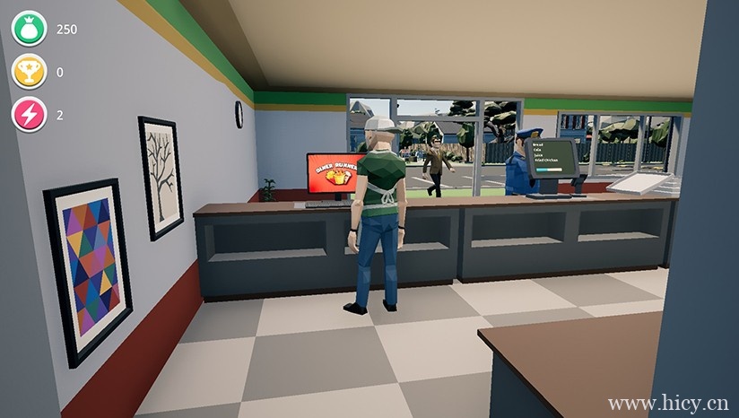 《餐厅跑堂》英文免安装版