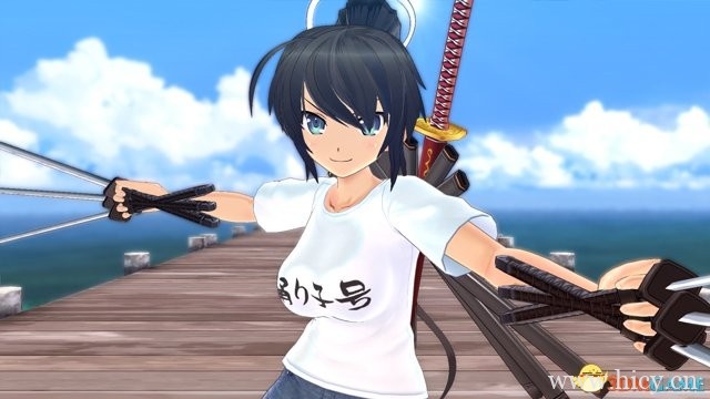 《闪乱神乐:少女们的选择》中英文镜像