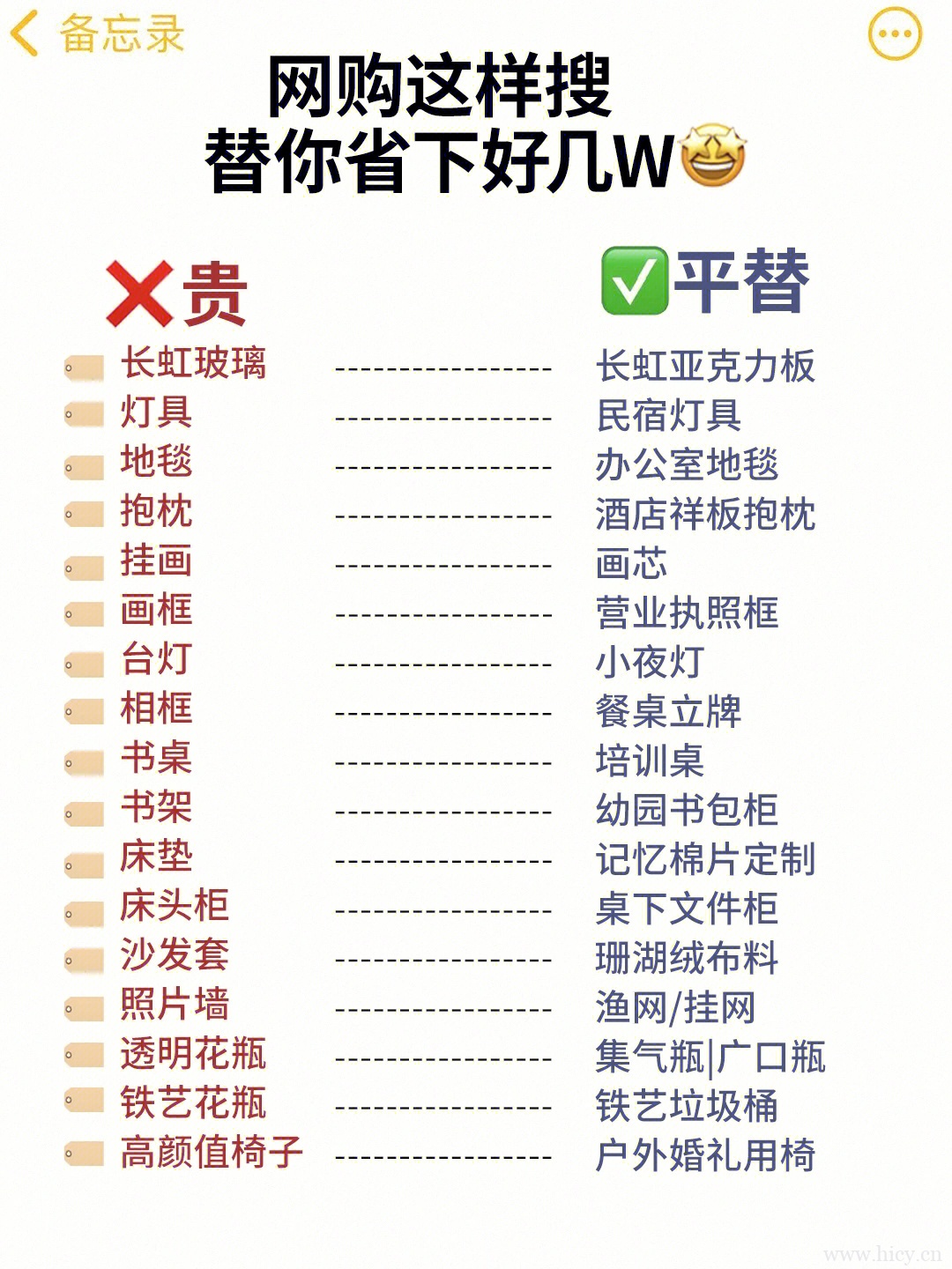 关键词网购平替 ，第二期这样搜省下1⃣️个亿！