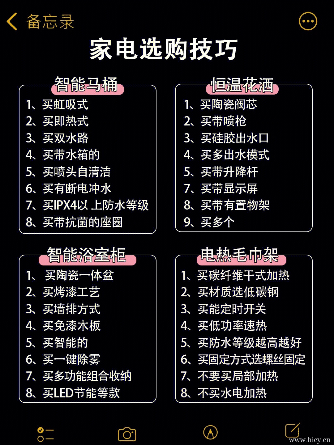 全屋生活必需日常家电品牌推荐，推荐整理